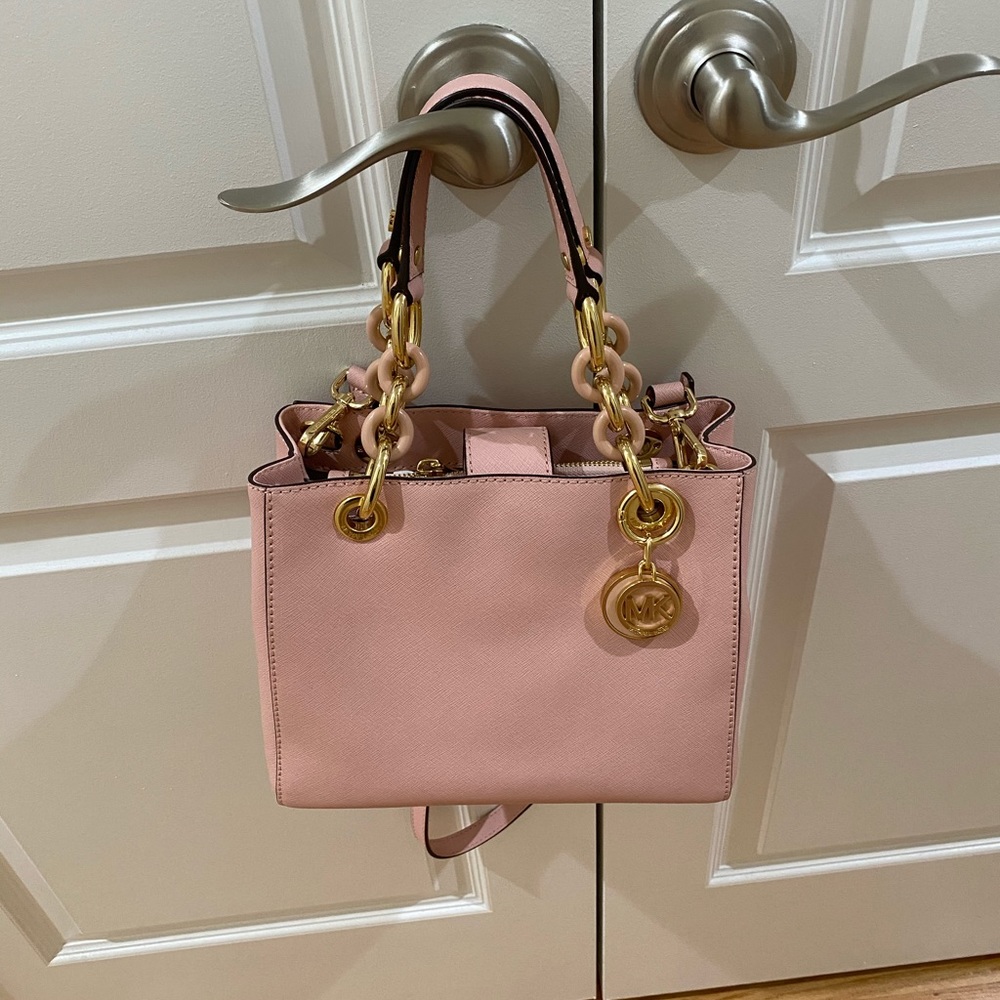 Michael Kors Cynthia Small saffiano Satchel